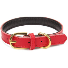 Manufacturers Customized Genuine Leather Dog Collar Leather Top Layer Cowhide Pet Dog Collar